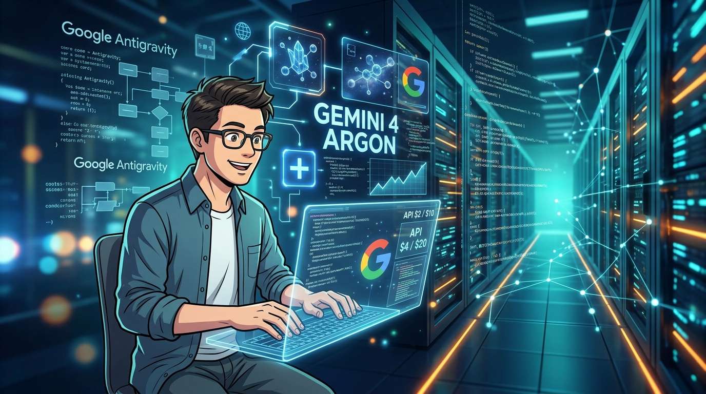 Google「Gemini 4 Argon」が一般提供開始、Geminiアプリや検索・APIで利用可能に