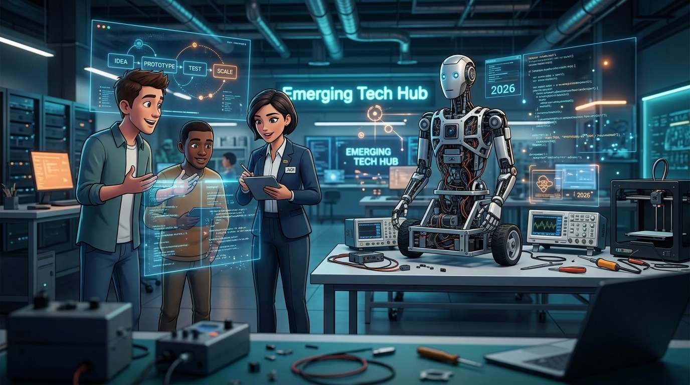 Analog Devices、ロボット企業の試作から量産を支援する「Emerging Tech Hub」を準備