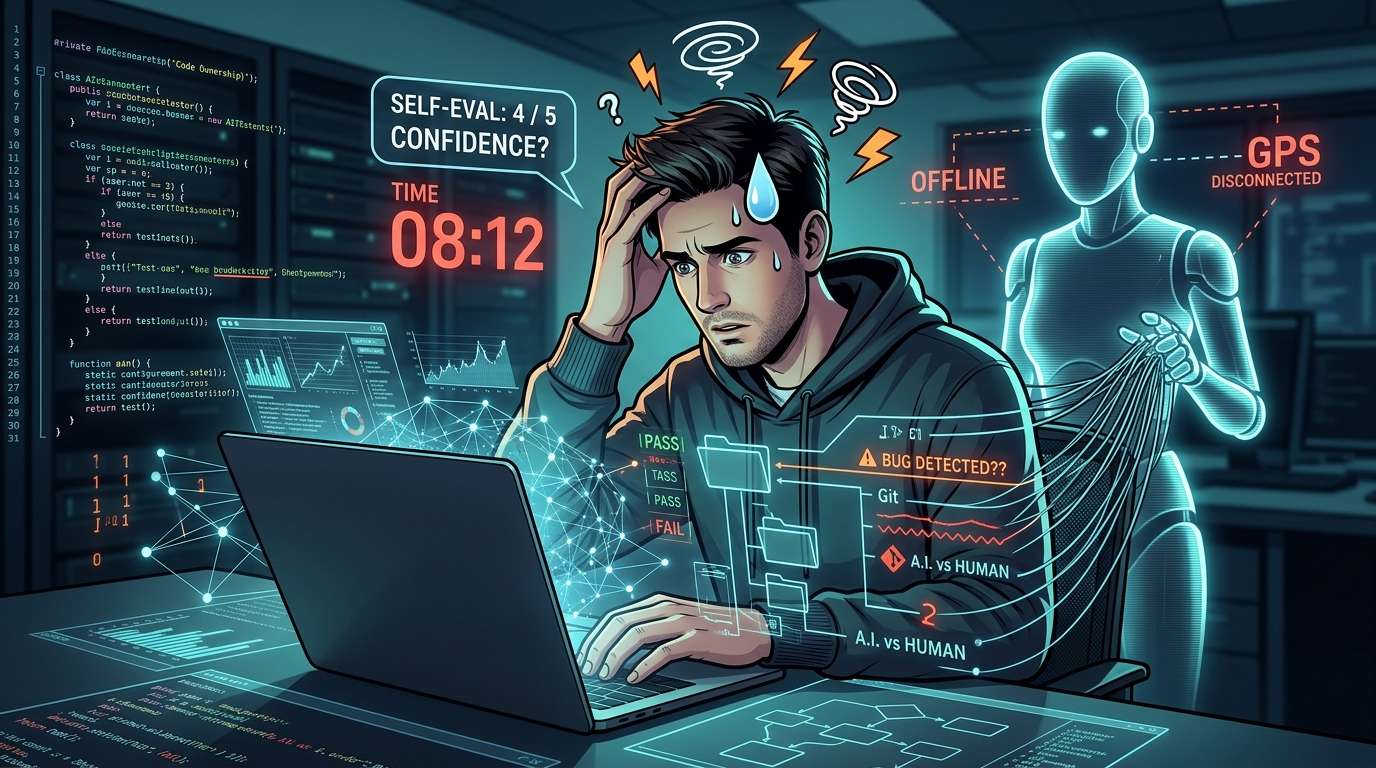 AI生成コードを自力で直せるか測る「CodeOwnership」、作者は自信評価4でもバグを発見できず