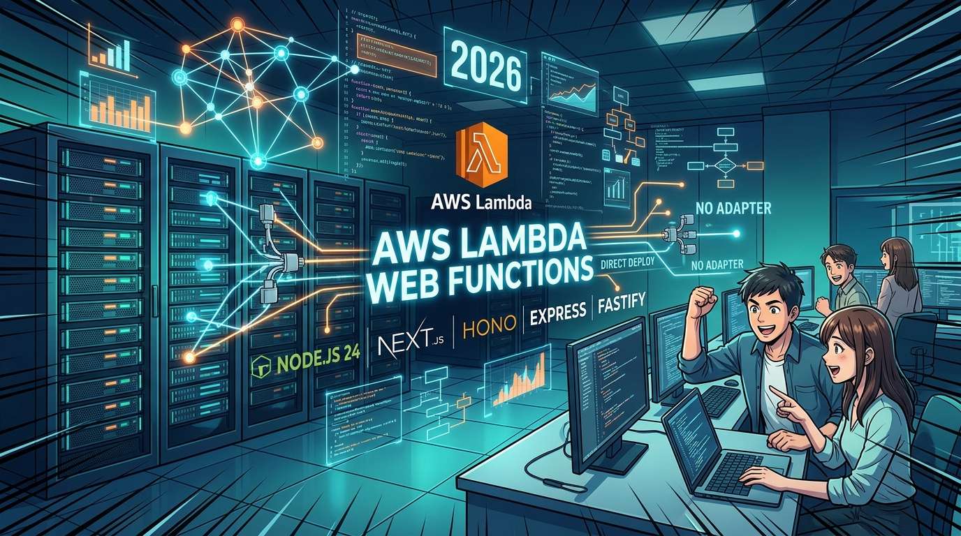 AWS Lambda Web Functions、Next.jsやExpressをそのままデプロイ可能に