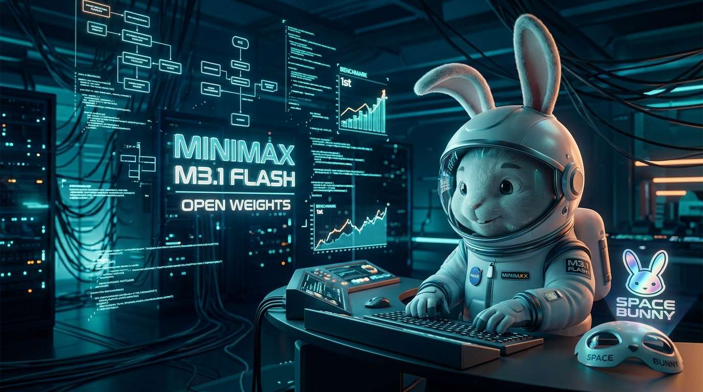 MiniMax、エージェント向けLLM「M3.1 Flash」発表 覆面モデル「Space Bunny」の正体と判明