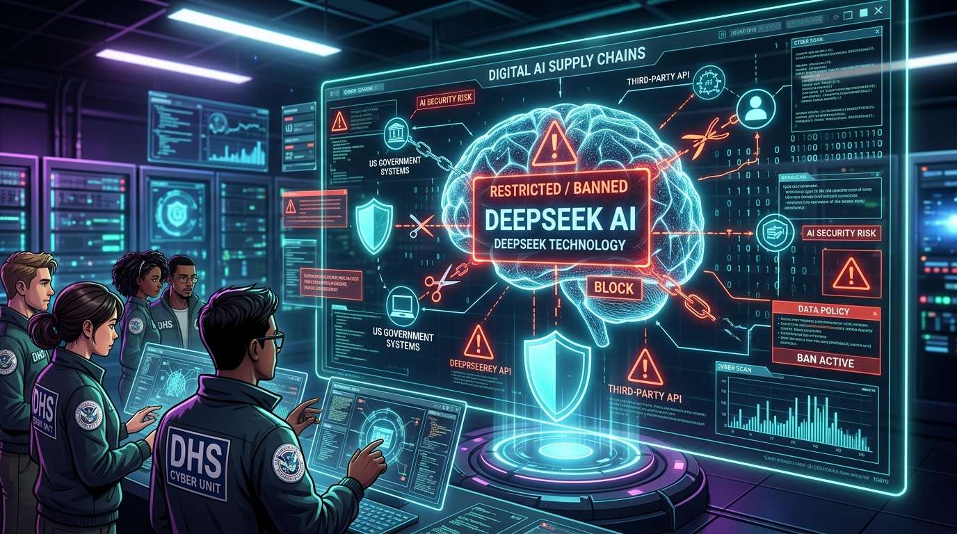米DHS、連邦民生機関にDeepSeek製品の調達停止と既存システムからの撤去を命令