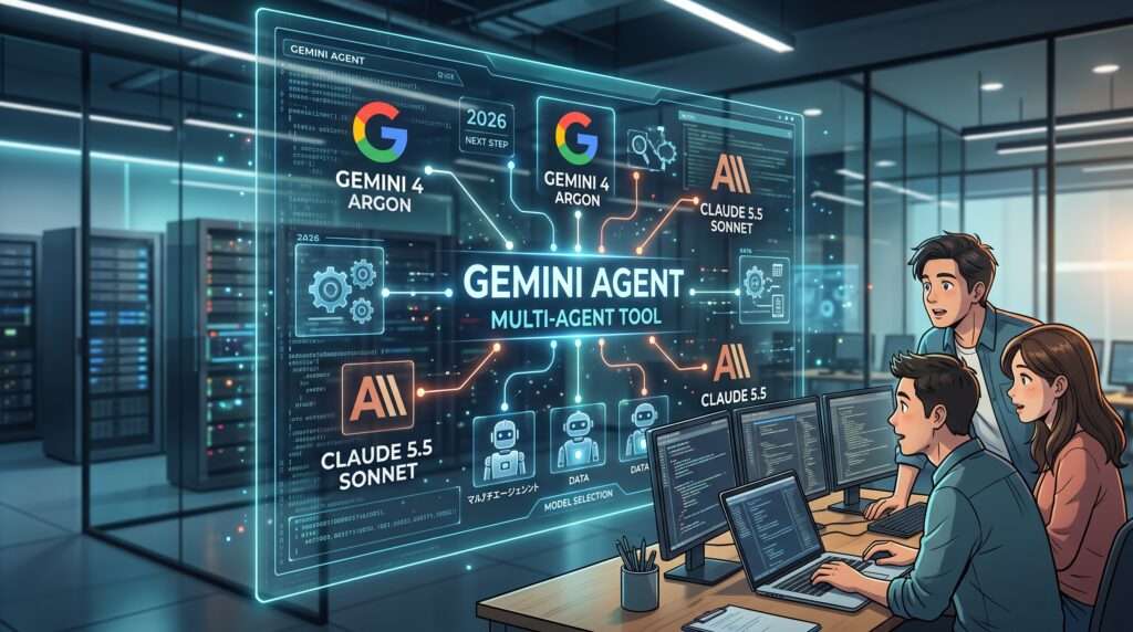 Google Cloud、異なるAIモデルを選べるマルチエージェントツール「Gemini Agent」を発表