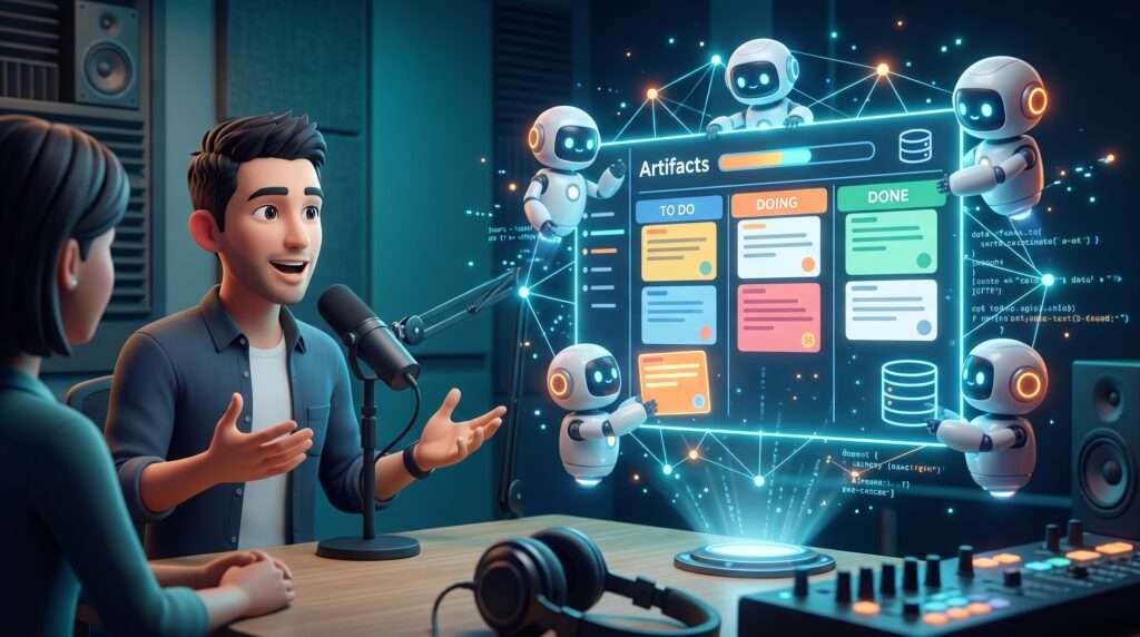 AnthropicのClaude、Artifactsを活用したAIエージェント協働と作業管理の新構想