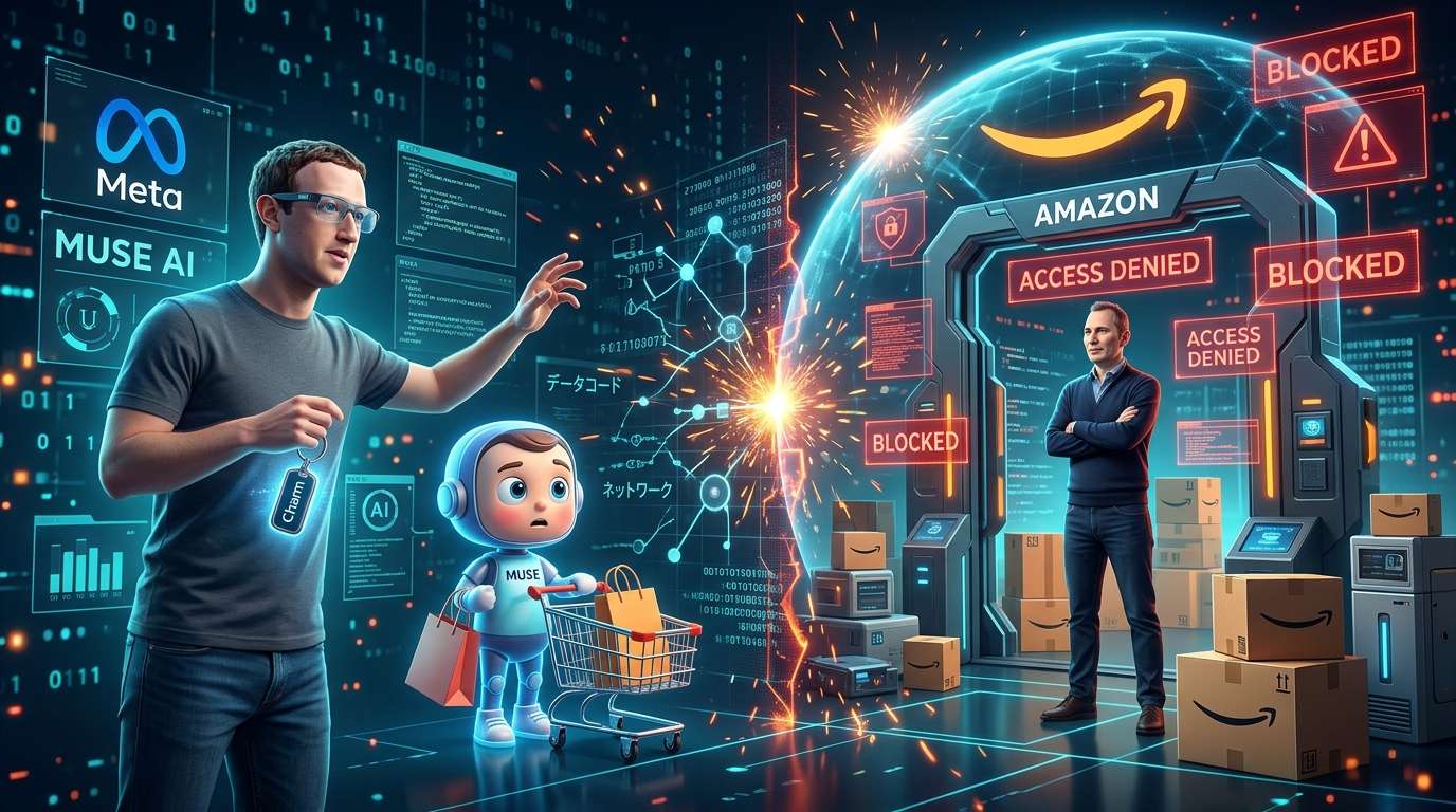 Amazon、MetaのAIエージェント「Muse」による自社ストアでの買い物を遮断