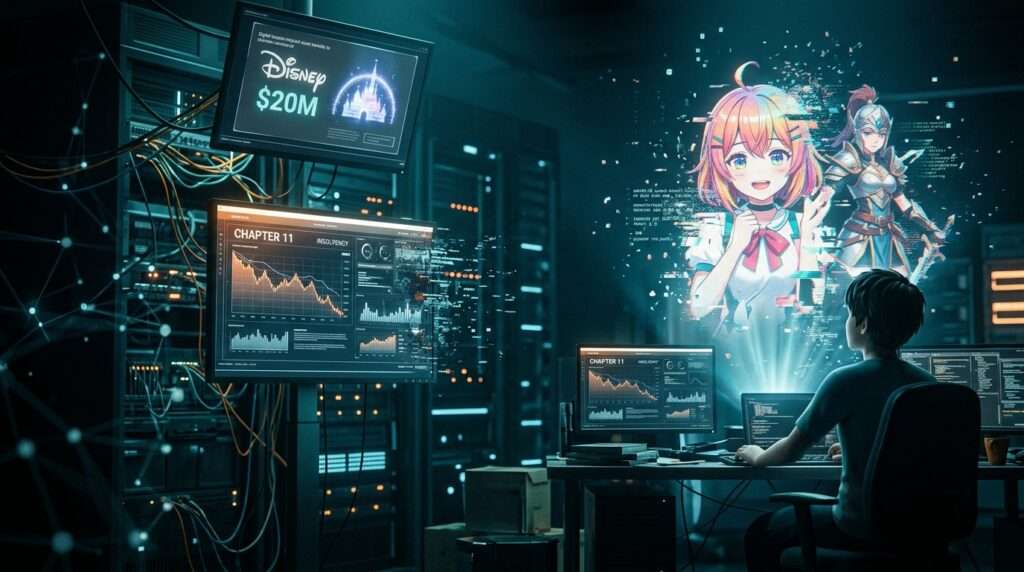Character.AIが米連邦破産法11条を申請、Disneyに一部資産を売却へ　サービス存続は不透明