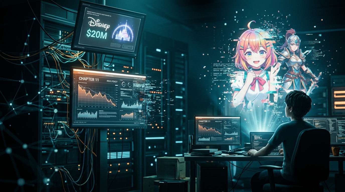 Character.AIが米連邦破産法11条を申請、Disneyに一部資産を売却へ サービス存続は不透明